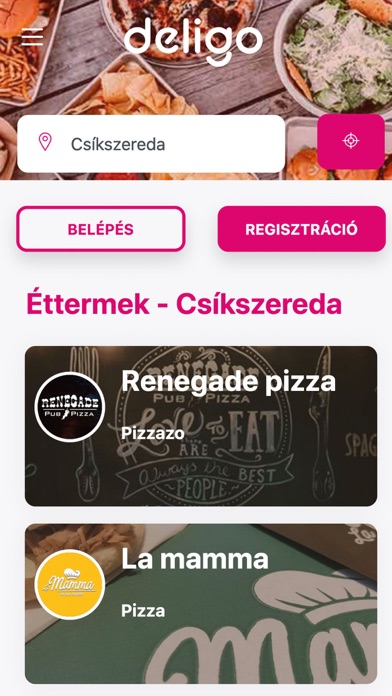 Deligo - Food delivery Screenshots
