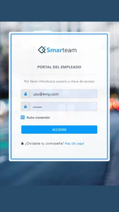 Tangkapan skrin Smarteam