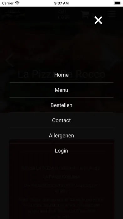 Capturas de tela do La Pizza Esslingen