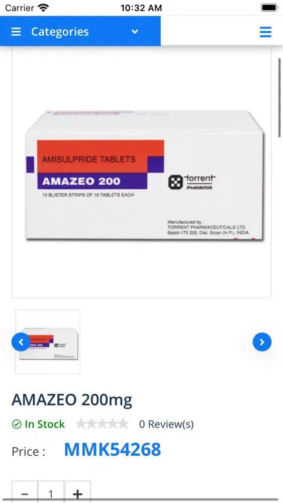 Zrzuty ekranu Medicine Myanmar App