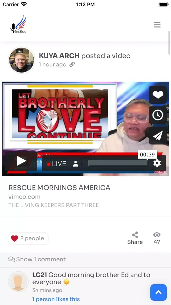 Zrzuty ekranu My Angel Radio