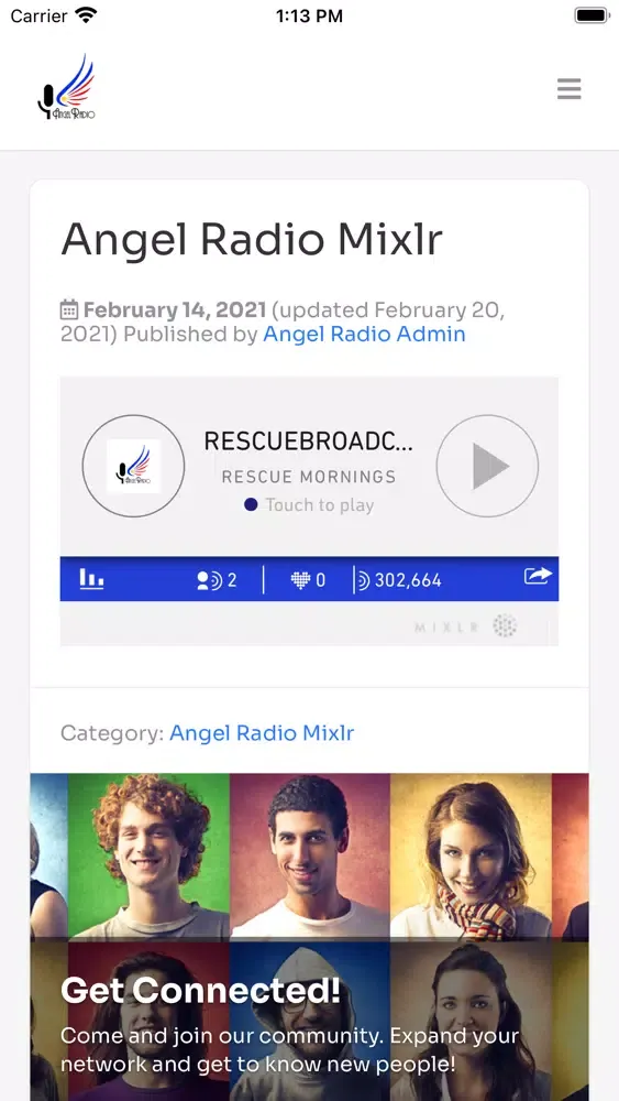 Zrzuty ekranu My Angel Radio