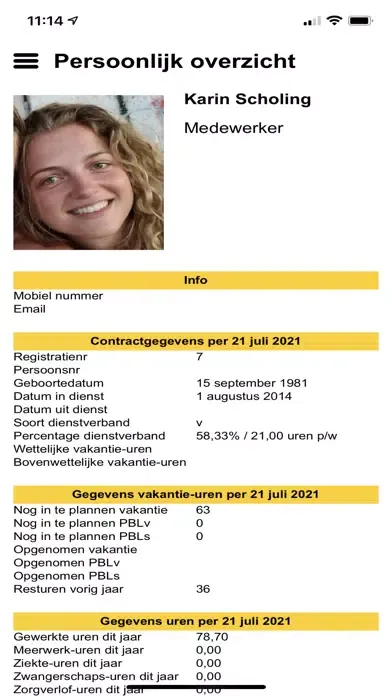 PlanCard Zorg Screenshots