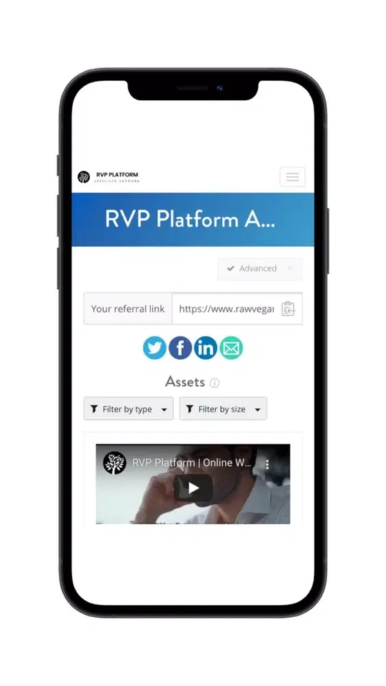 RVP Affiliates স্ক্রিনশট