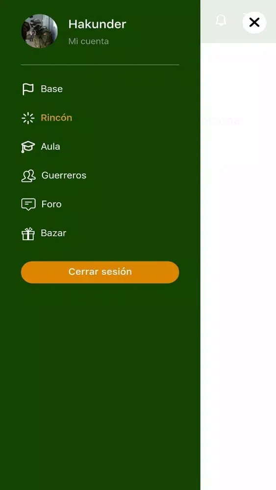 Tangkapan layar Rincón Militar