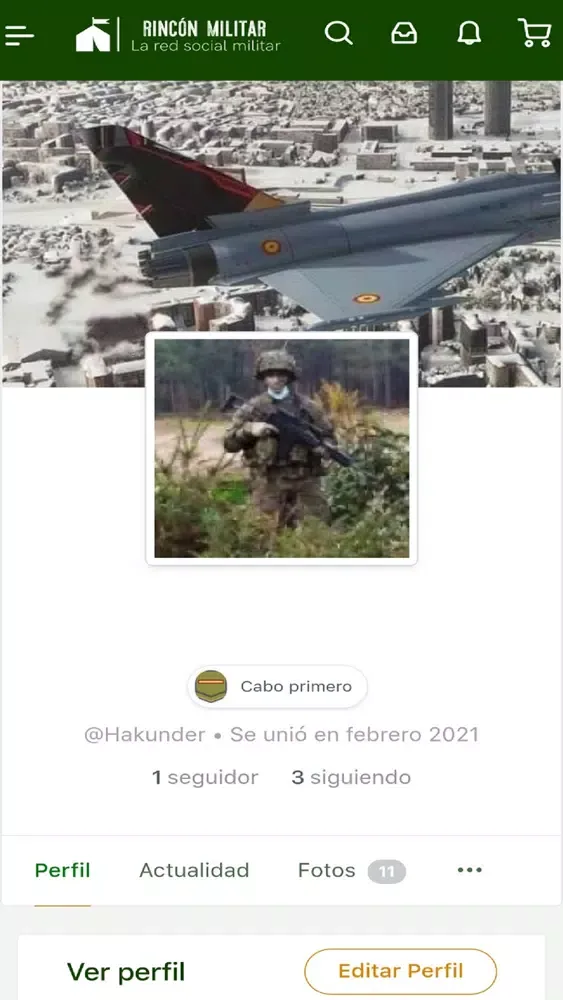 Tangkapan layar Rincón Militar