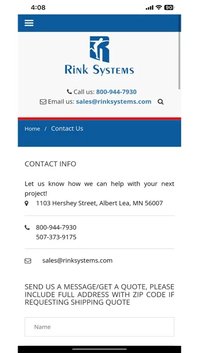Rink Systems應用截圖