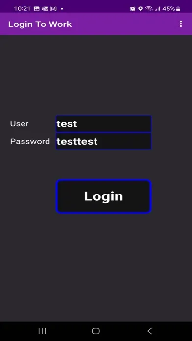 Login to work - phone login 스크린샷