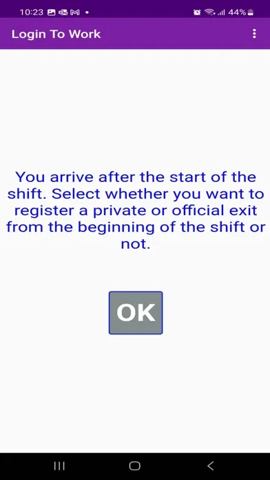 Login to work - phone login 스크린샷