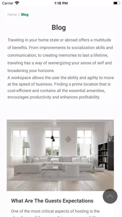 Ảnh chụp màn hình của The BnB Co.