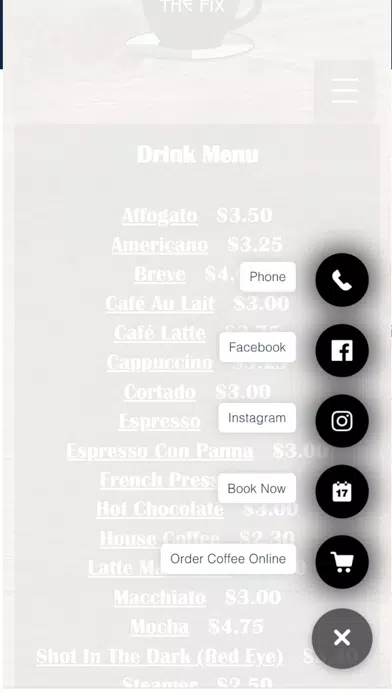 صور The Fix Chiropractic/Coffee