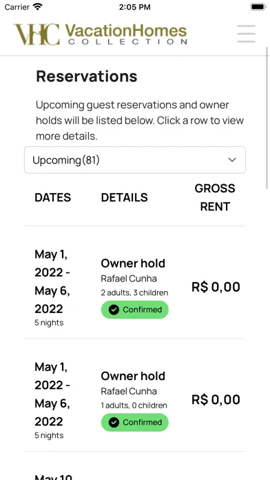 VHC Homeowner سکرین شاٹس