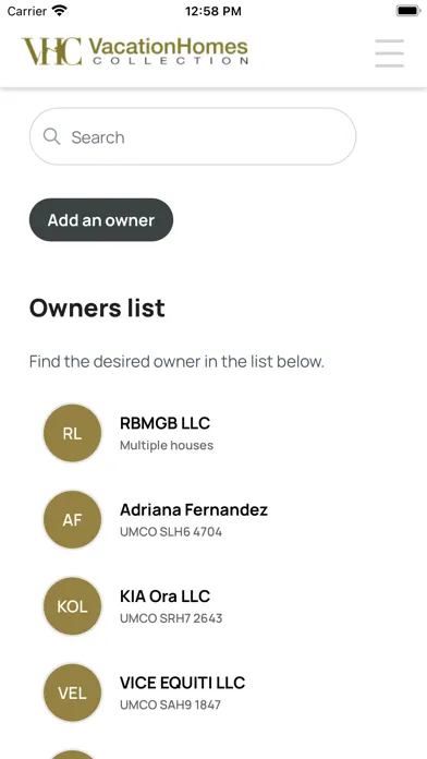 VHC Homeowner سکرین شاٹس