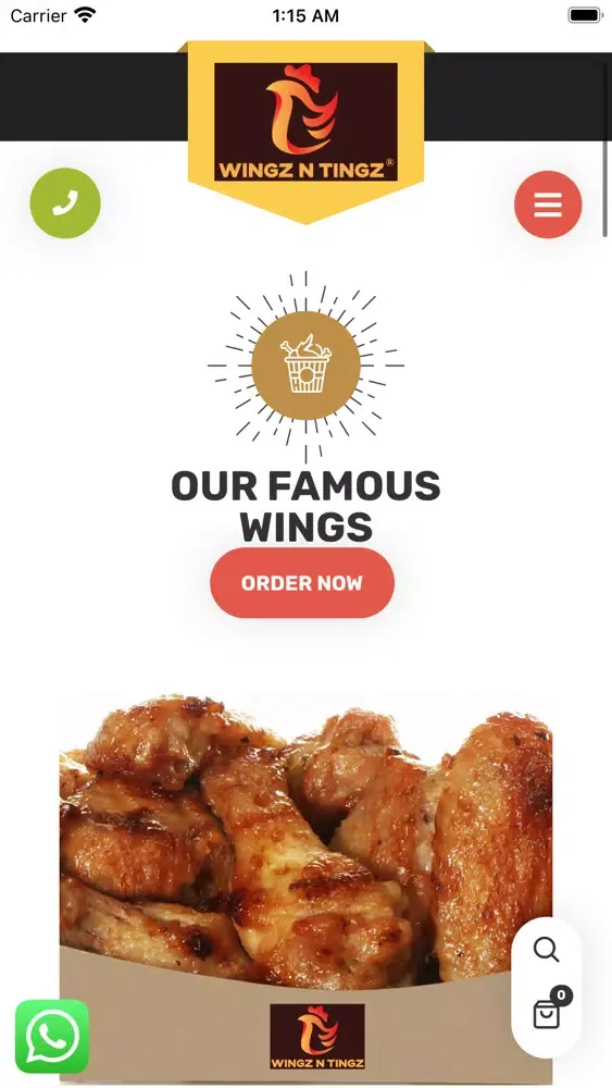 Wingz N Tingz سکرین شاٹس