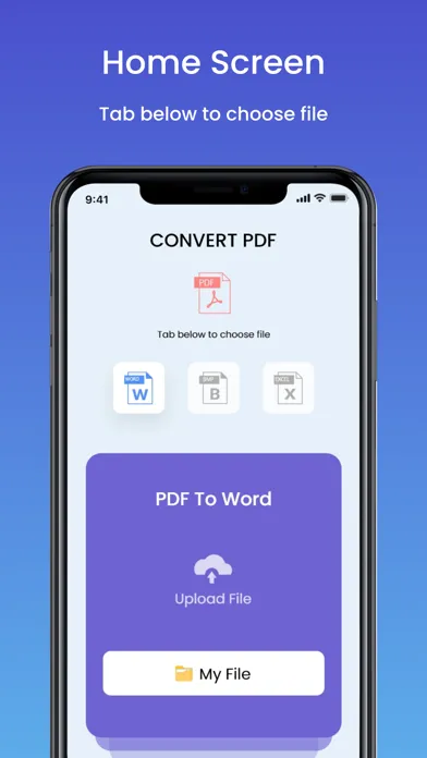 Ảnh chụp màn hình của Convert PDF
