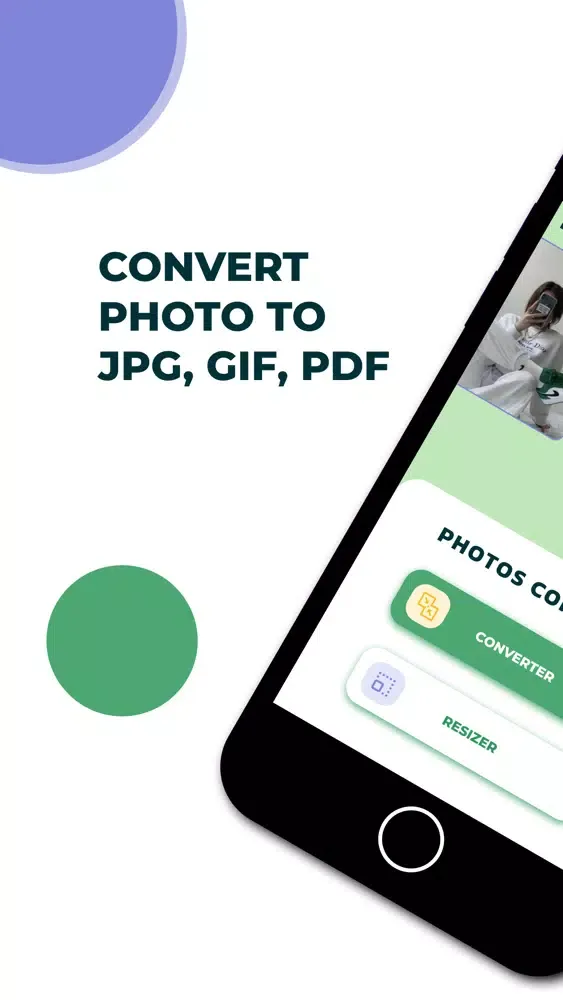 تصاویر Convert photo to JPG, GIF, PDF