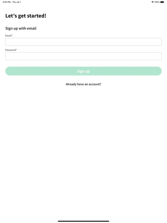 SignLive 2.0 iPad  Screenshots