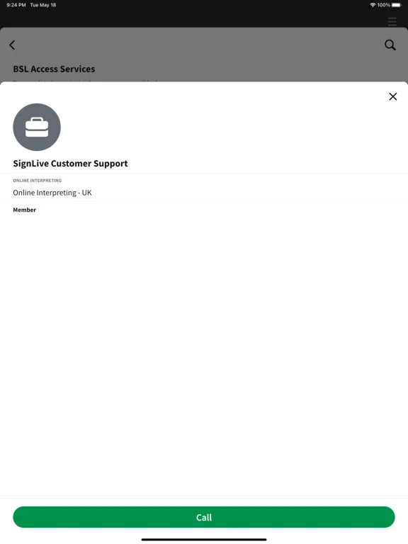 SignLive 2.0 iPad  Screenshots