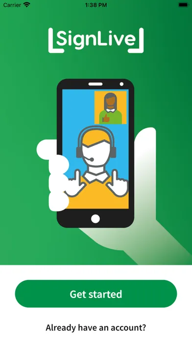 SignLive 2.0 Screenshots