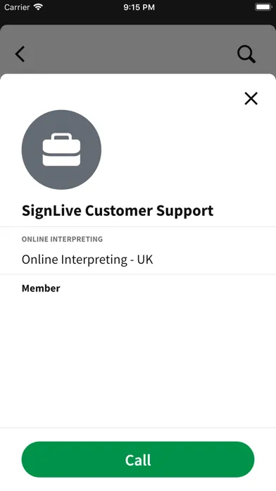 SignLive 2.0 Screenshots