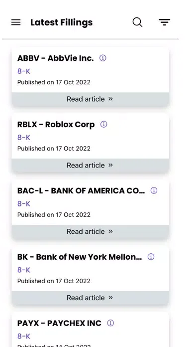 SEC Doc Screenshots