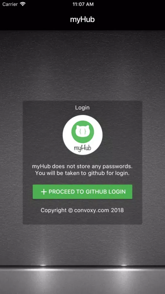 myHub - client for github 스크린샷