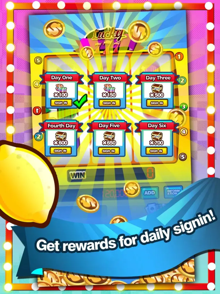 Скриншоты Slot Machines–Slots Free Casino iPad 