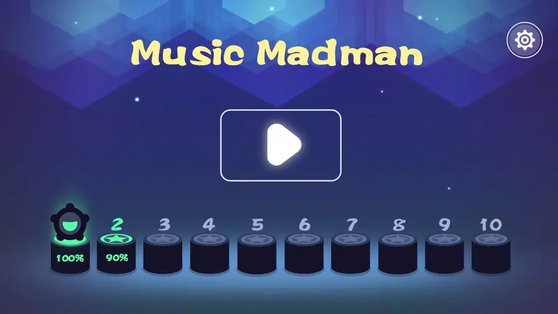 Ảnh chụp màn hình của Music Madman - Crazy Rhythm Game
