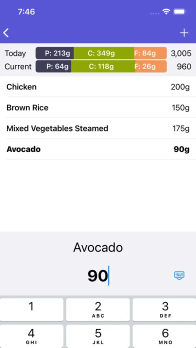 Your Daily Calories Screenshots