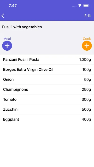 Your Daily Calories Screenshots