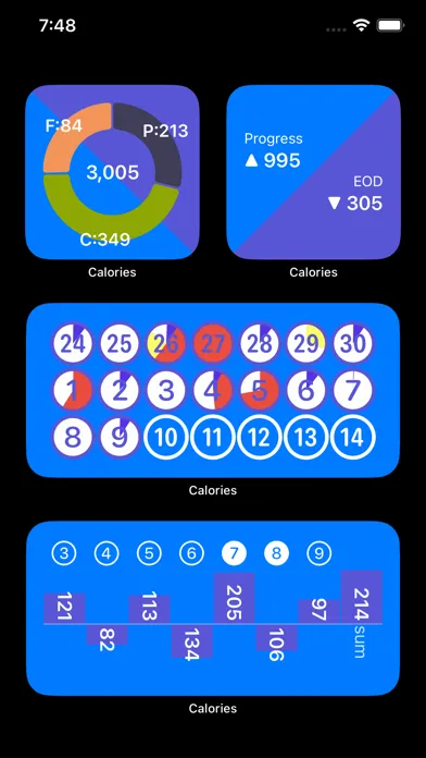 Your Daily Calories Screenshots