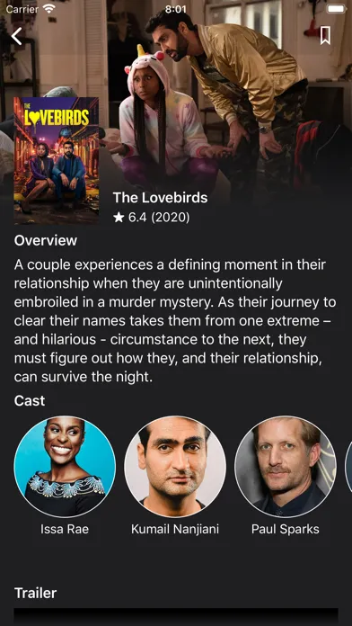 Tangkapan layar Find movies to watch