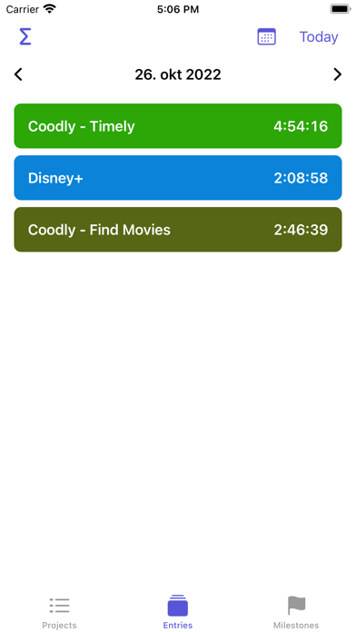YATTA - time tracking on Toggl应用截图