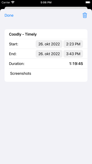 YATTA - time tracking on Toggl应用截图
