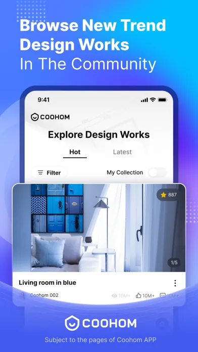 Coohom App-3D Interior Design应用截图