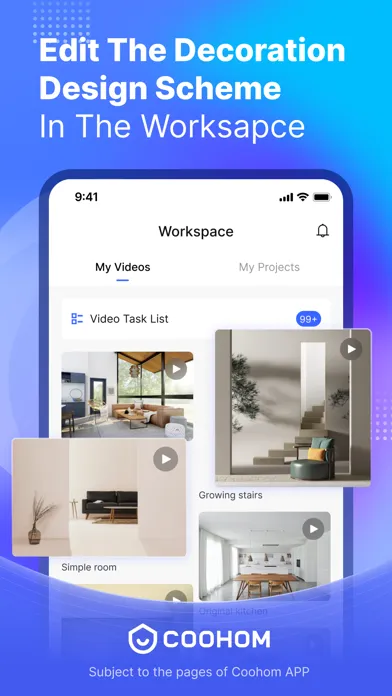 Coohom App-3D Interior Design应用截图