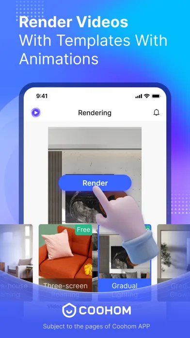 Coohom App-3D Interior Design应用截图