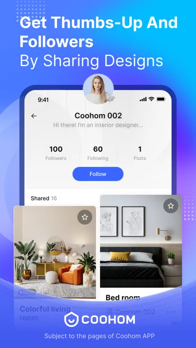 Coohom App-3D Interior Design应用截图