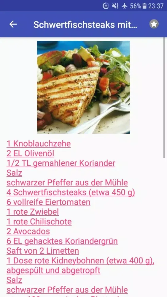 Salat zum Grillen应用截图