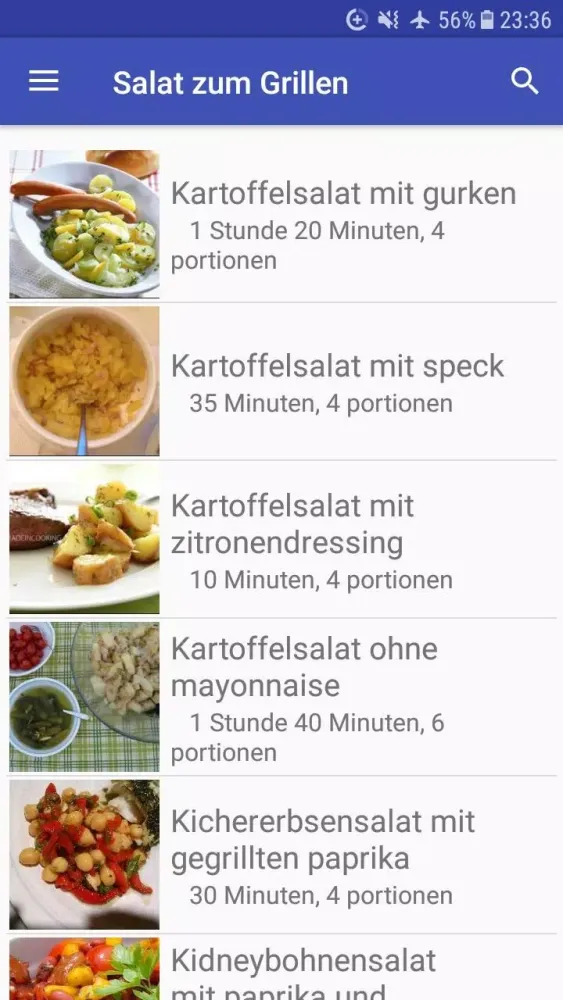 Salat zum Grillen应用截图