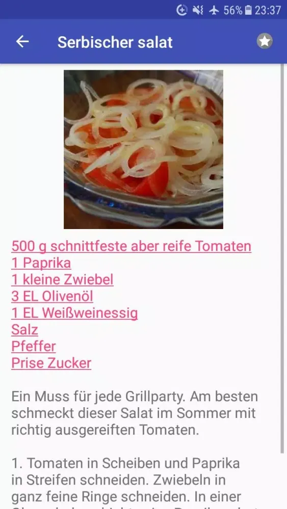 Salat zum Grillen应用截图