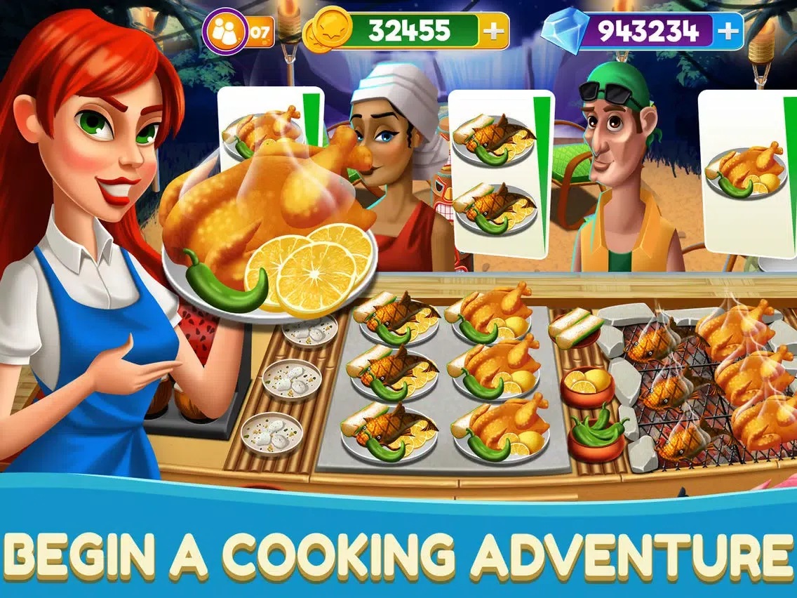 Capturas de tela do Chef Fever - New Cooking Game iPad 
