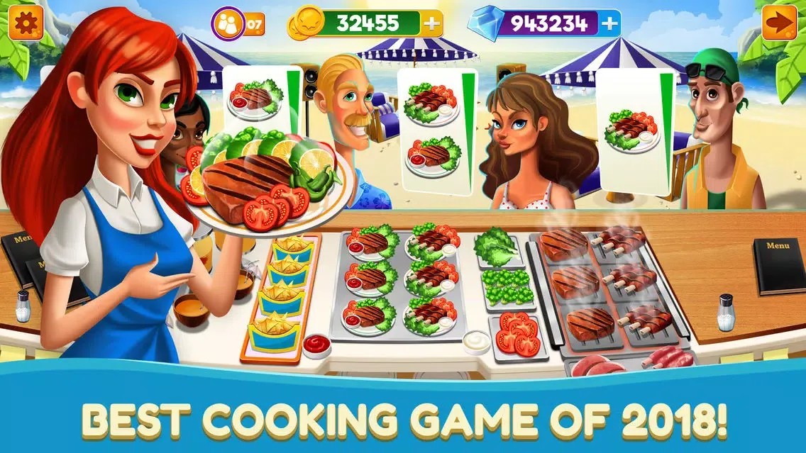 Capturas de tela do Chef Fever - New Cooking Game