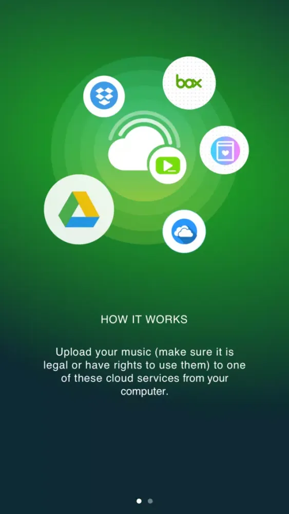 Cloudy Player: Music Offline 스크린샷