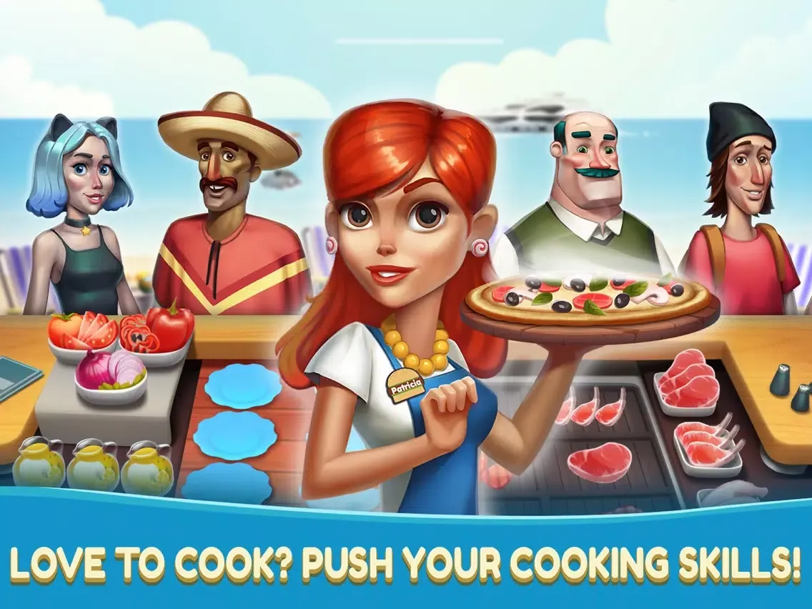 Cooking Games Cafe- Food Fever iPad  Screenshots