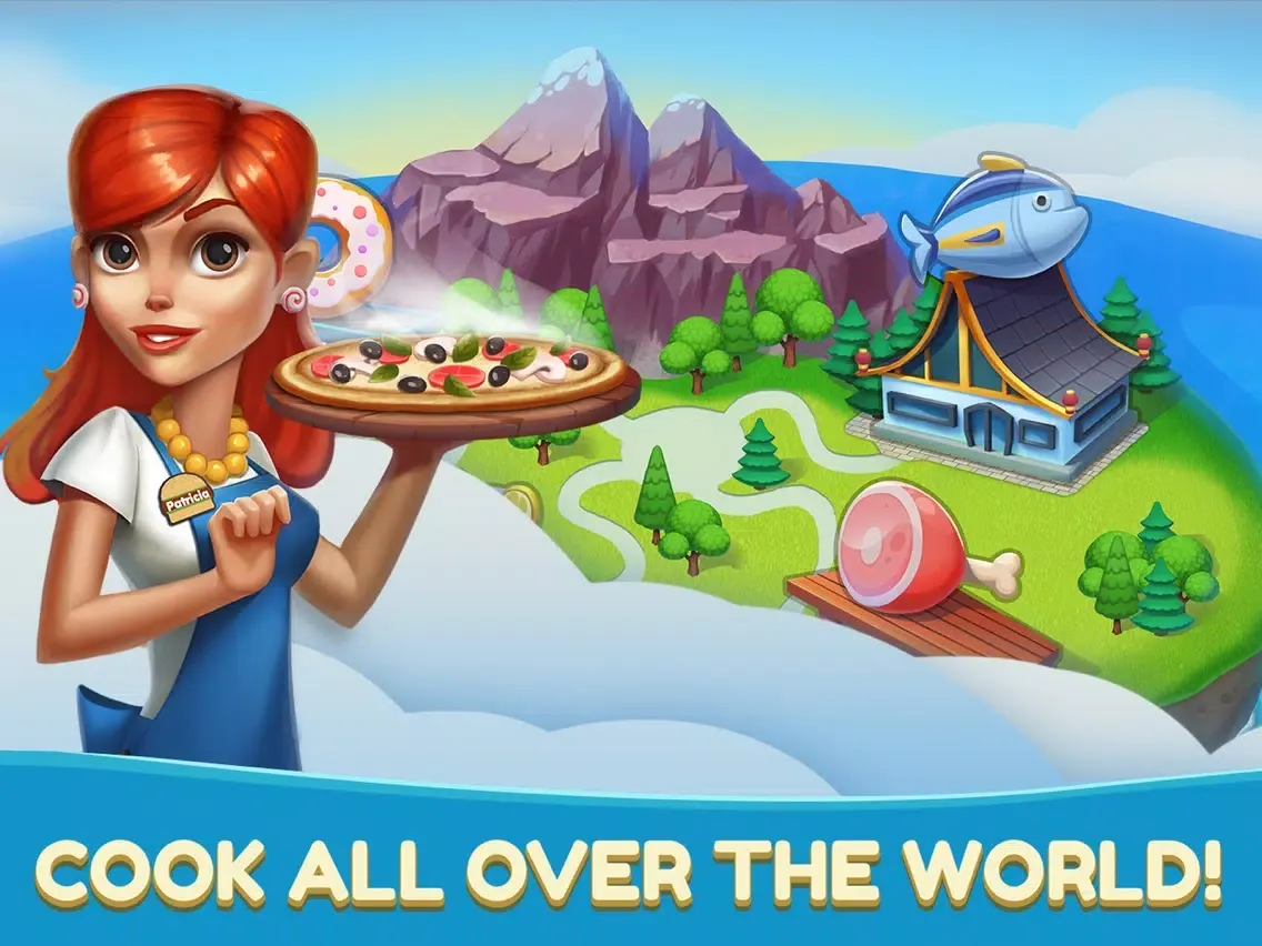 Cooking Games Cafe- Food Fever iPad  Screenshots