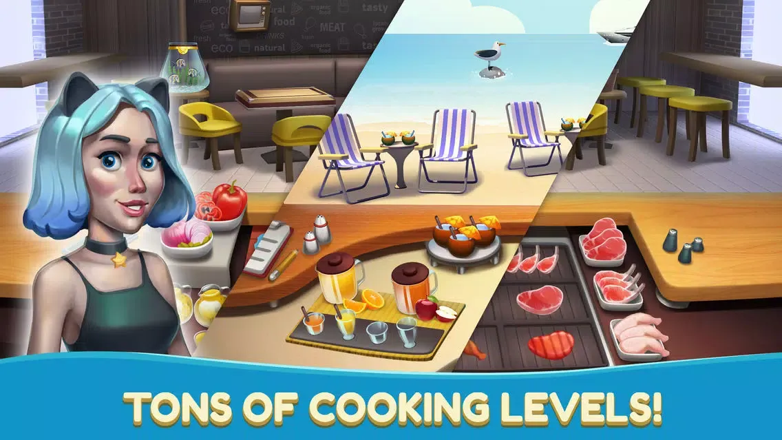 Cooking Games Cafe- Food Fever Screenshots