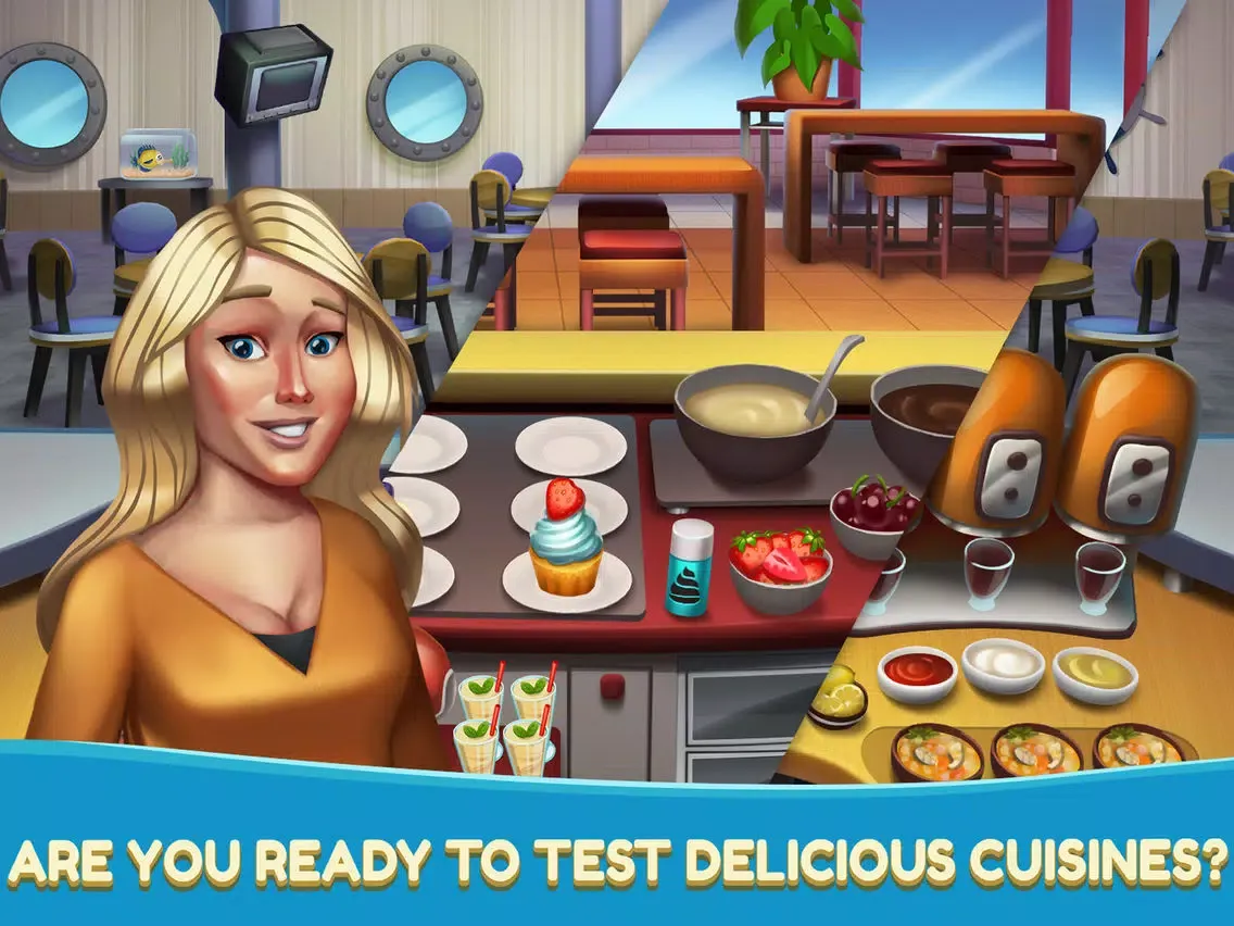 Capturas de pantalla de Cooking Games Food Fever - PRO iPad 