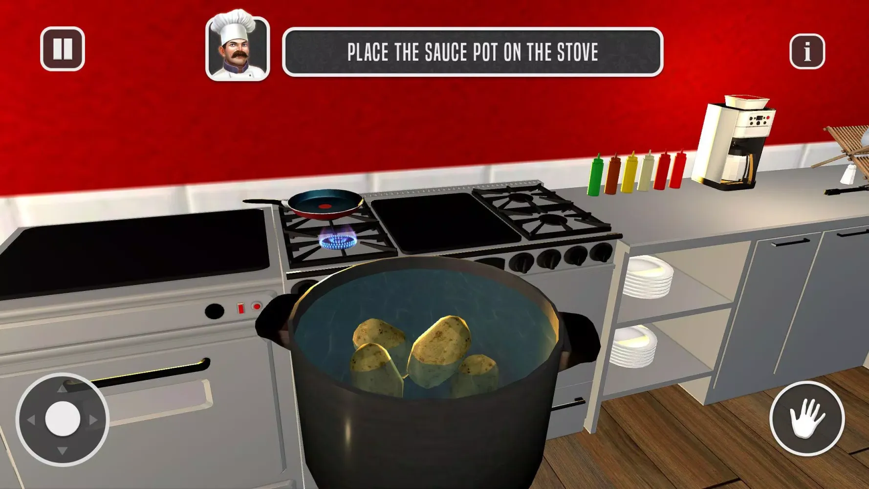Tangkapan skrin Cooking Spies Food Simulator