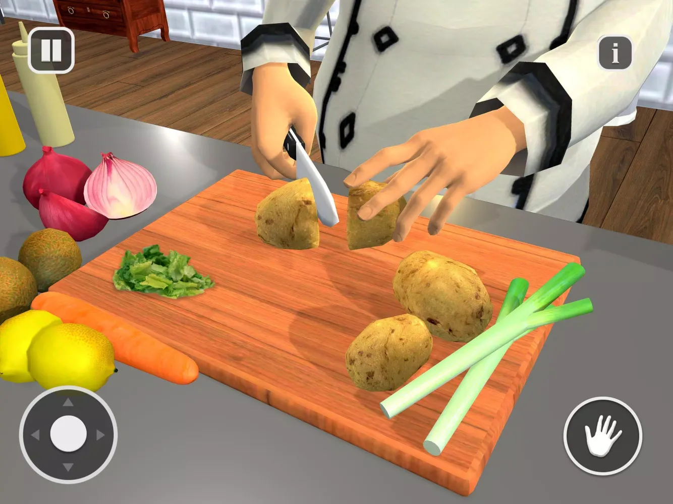 Tangkapan skrin Cooking Spies Food Simulator